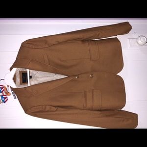 Brown and gold Blazer J Crew size 8